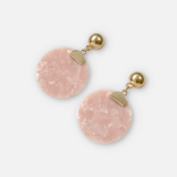 Rose Alabaster Earrings