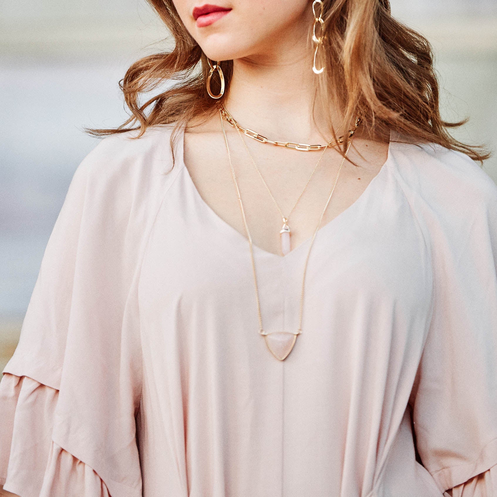 Rose Statement Necklace