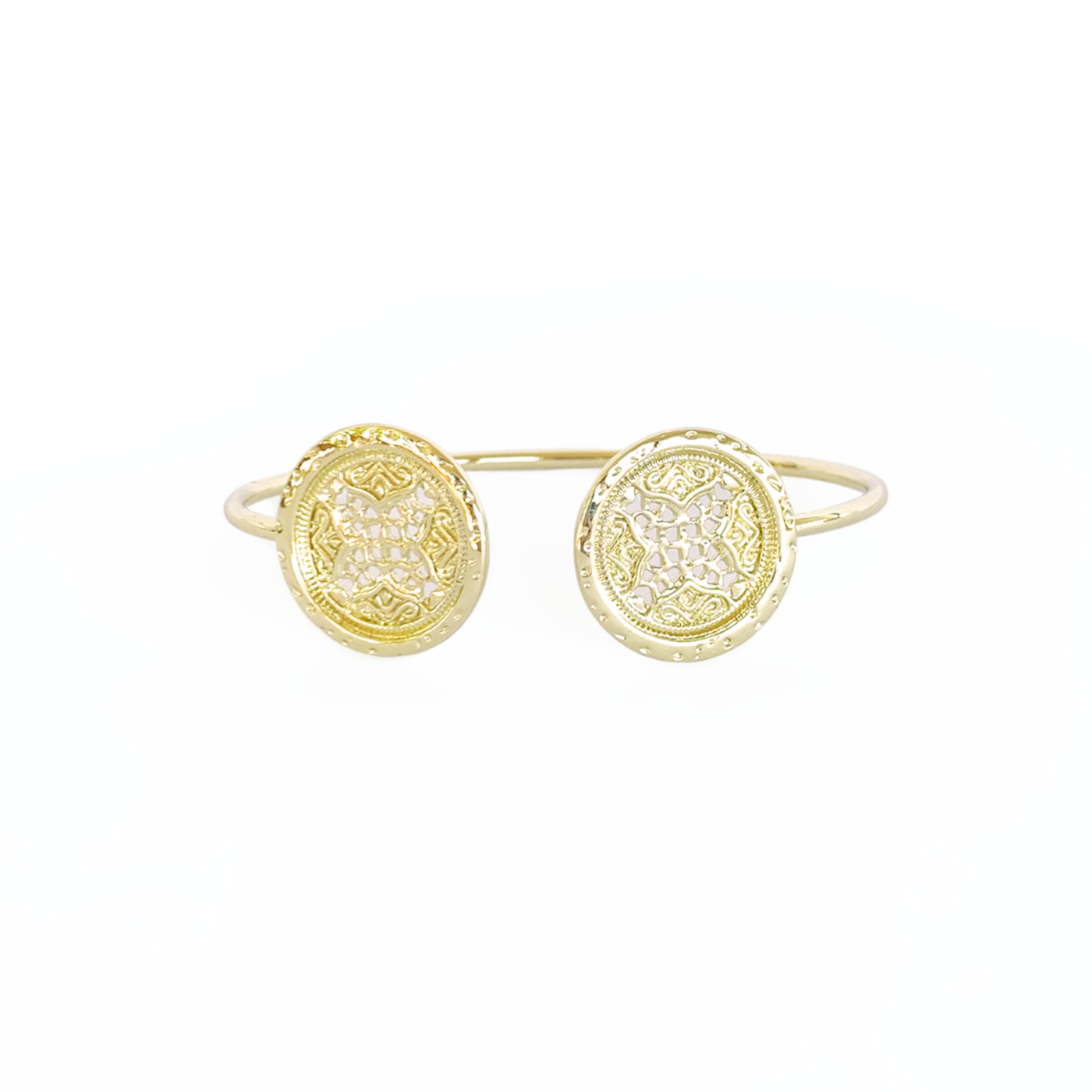 Rosette Medallion Bracelet