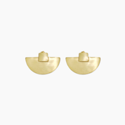 Semi Geo Earrings
