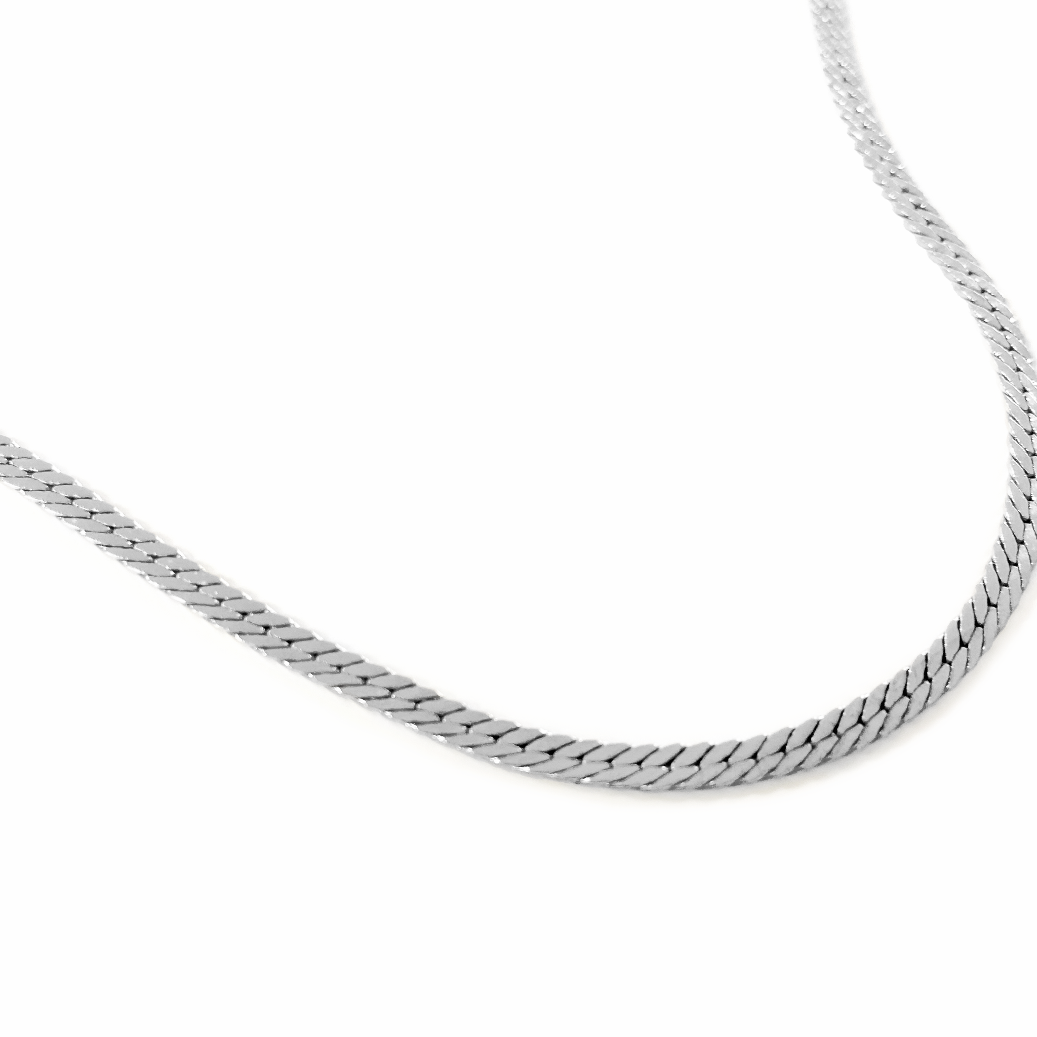 Silver Snake Breaker Necklace