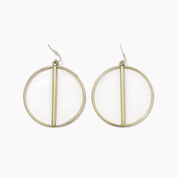 Splitting Stained Glass Earrings