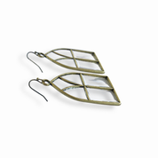 Statement Stained Glass Earrings