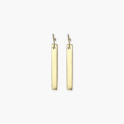 Gold Bar Earring