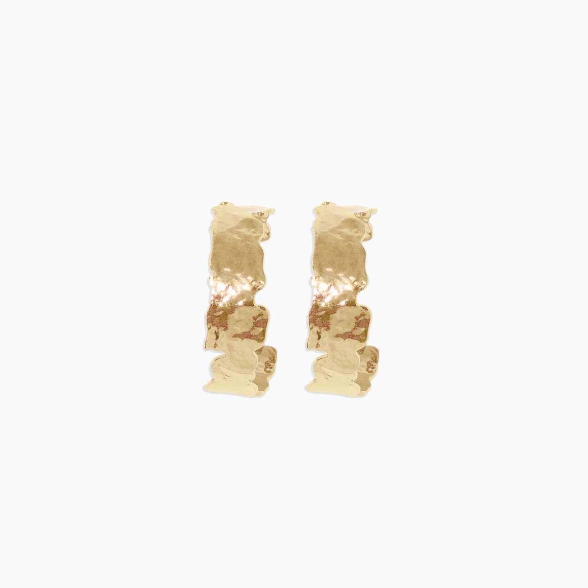 Statement Hammered Hoops