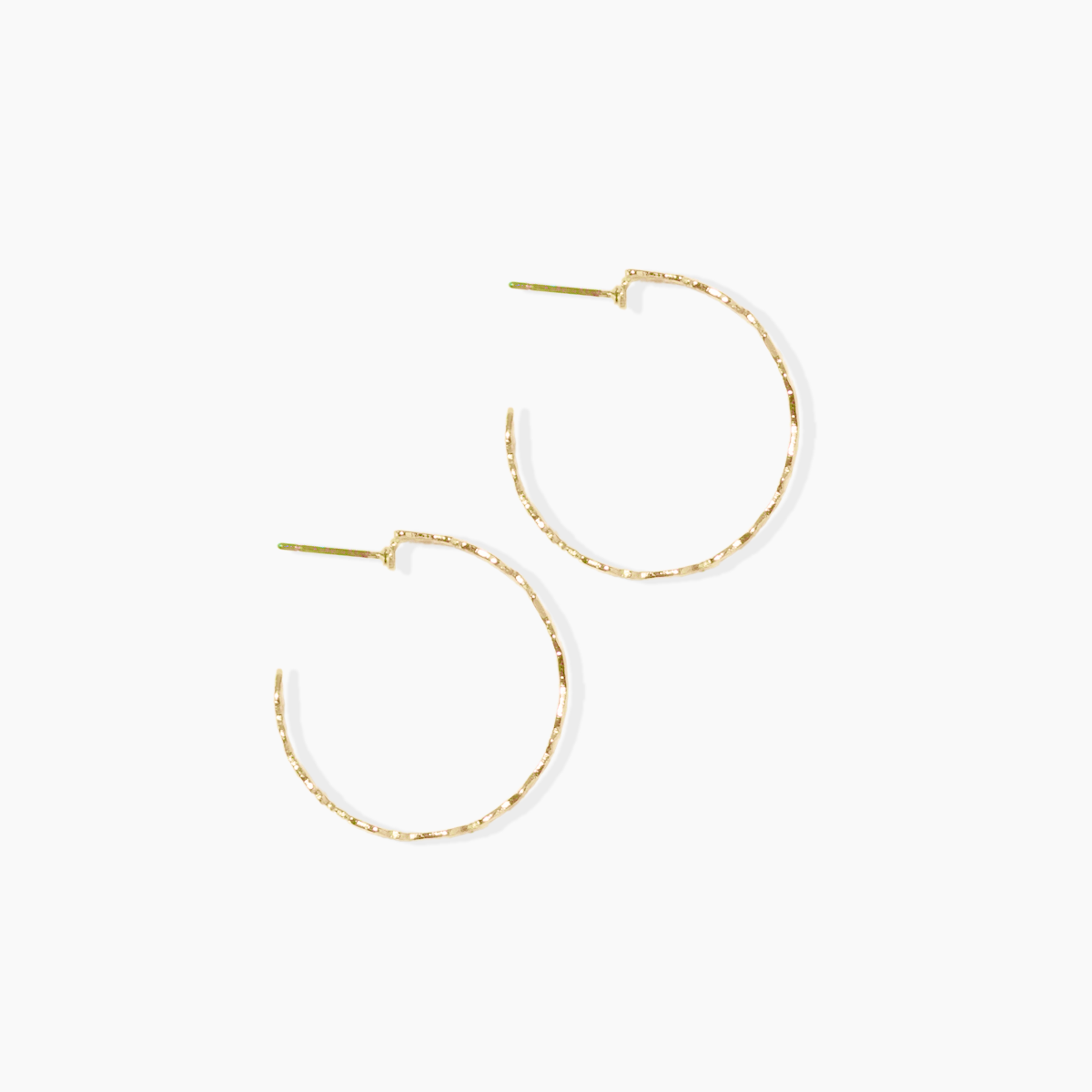 Statement Hammered Hoops