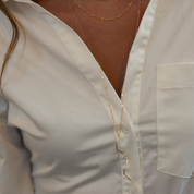 Twisted Bar Necklace