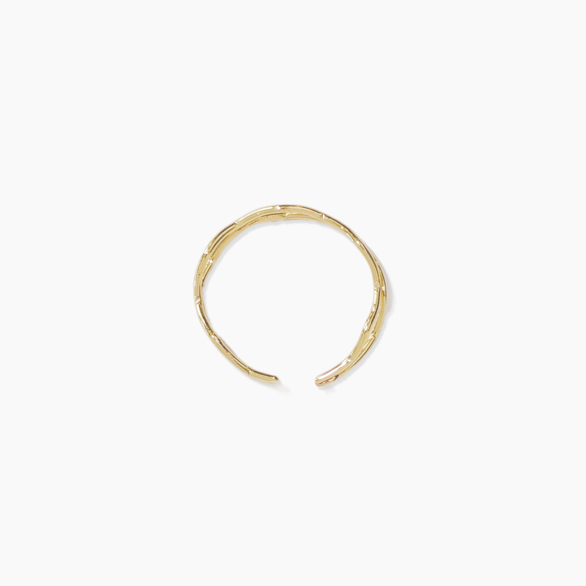 Twisted Bar Ring