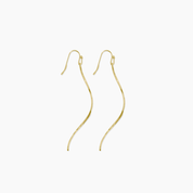 Twisted Bar Earrings