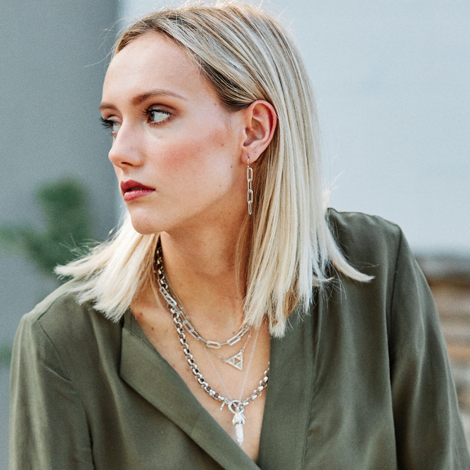 Silver Unity Necklace