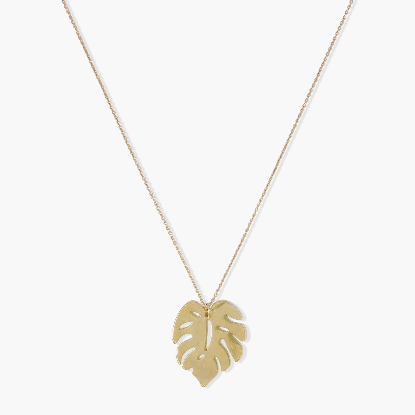 Dainty Palm Necklace