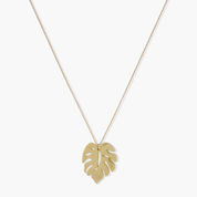 Dainty Palm Necklace